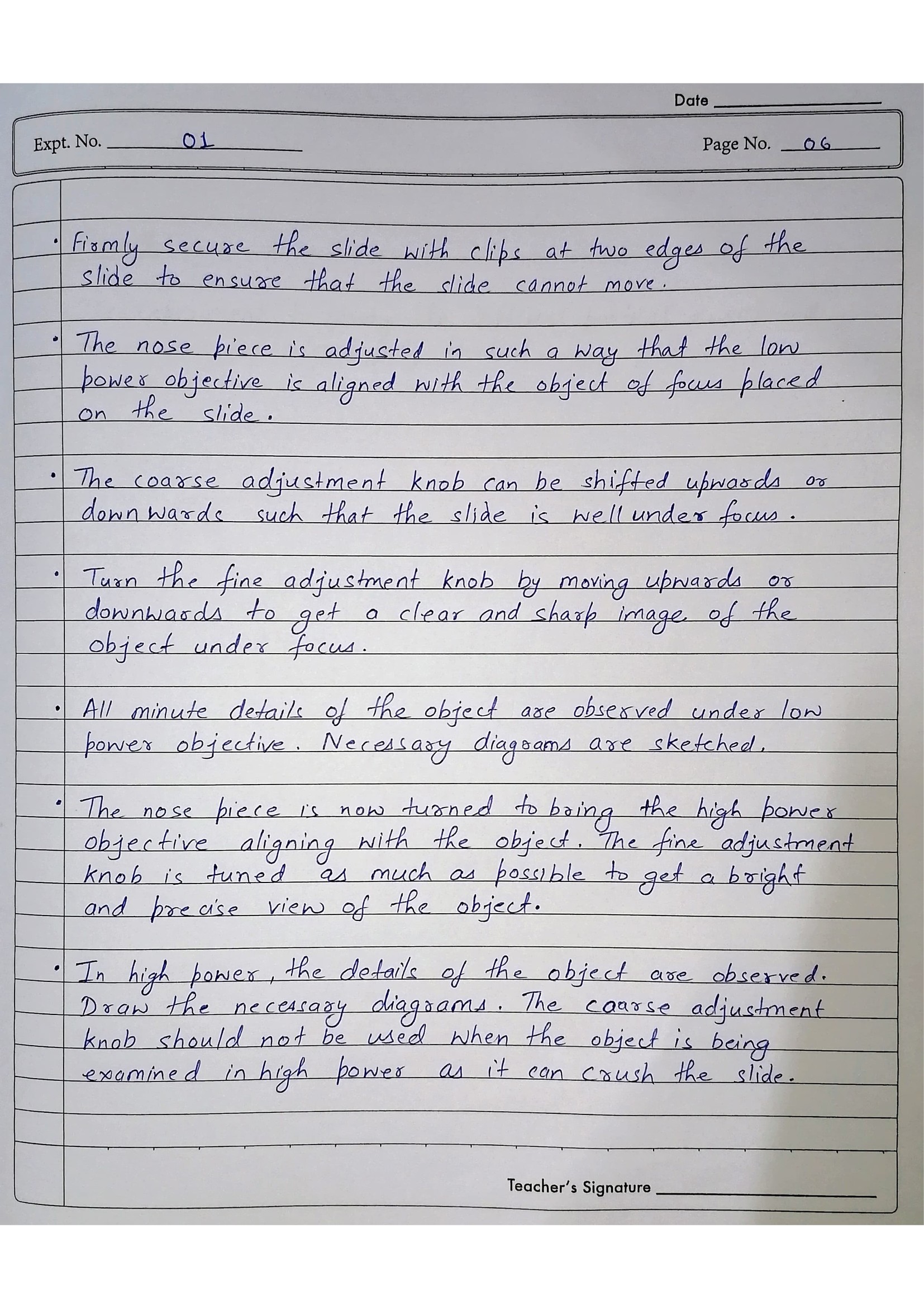 Pharmacognosy Practical